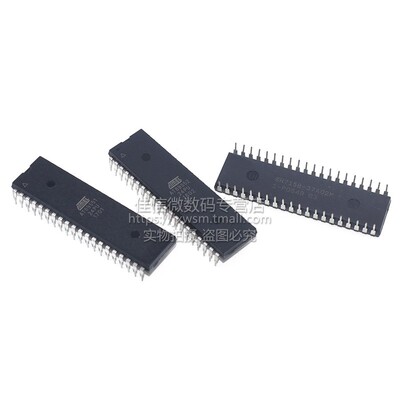 AT89S52-24PU 直插芯片 AT89C51/S51/C52 2051单片机 DIP-40 SOP8