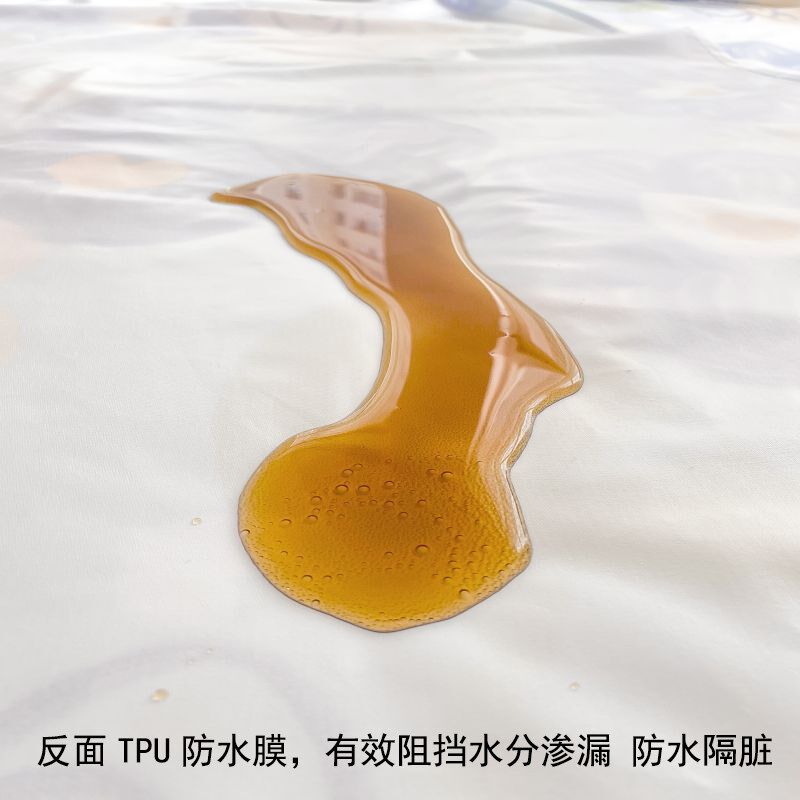 儿童床上隔尿防水床单单件防猫尿被单可机洗成人防油垫单透气防潮