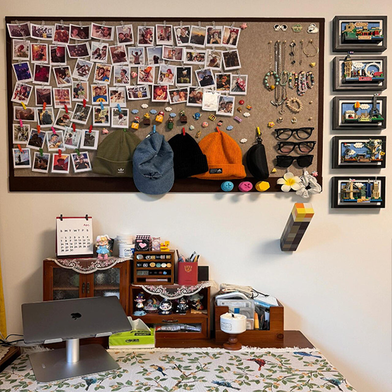 照片墙毛毡板装饰免打孔展示墙留言板房间装饰背景板客厅书桌软木,文具电教/文化用品/商务用品,软木板/照片板/毛毡板,淘宝优惠券,粉丝福利购,淘宝优惠卷