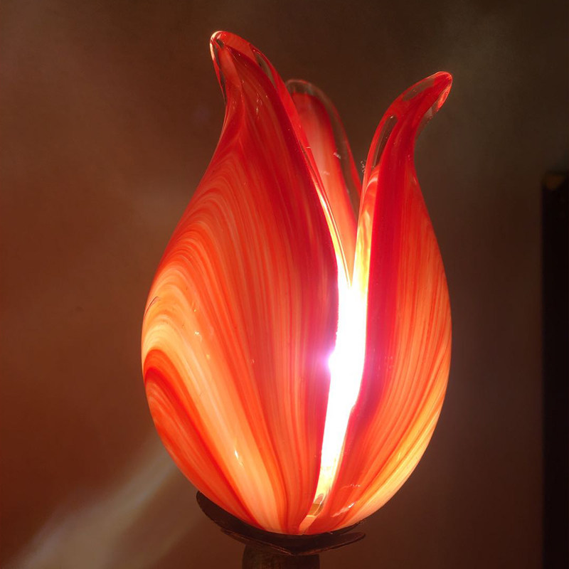 郁金香花灯罩艺术琉璃花吊灯个性吸顶灯北欧灯具配件美式田园花灯,家装灯饰光源,客厅吊灯,淘宝优惠券,粉丝福利购,淘宝优惠卷