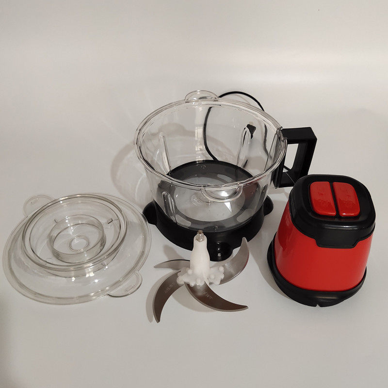 张氏三嫂电动绞肉机小型搅拌辣椒蒜蓉器家用剁馅碎葱切菜小型料理