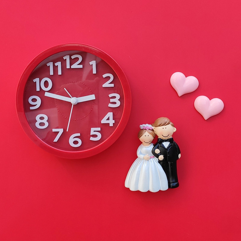 厨房静音闹钟电子时钟表冰箱贴磁性贴个性创意中国风3d立体吸铁石,家居饰品,冰箱贴,淘宝优惠券,粉丝福利购,淘宝优惠卷