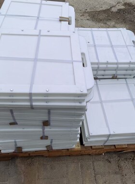 波纹管手提插板式塑料闸门斗门PVC PP农田灌溉止水板插板阀