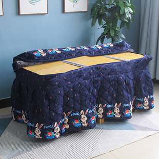 新款 烤火被子取暖茶几桌子罩桌布电暖炉罩套 电炉罩长方形加厚冬季