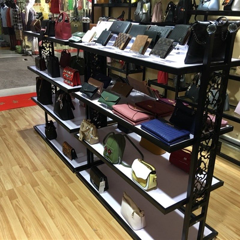 商场鞋店鞋架展示架鞋店货架包包展示架童鞋店中岛鞋展示架陈列架