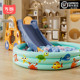 3岁宝宝滑滑梯大号折叠多功能配件幼儿园海洋球玩具加高加长小型