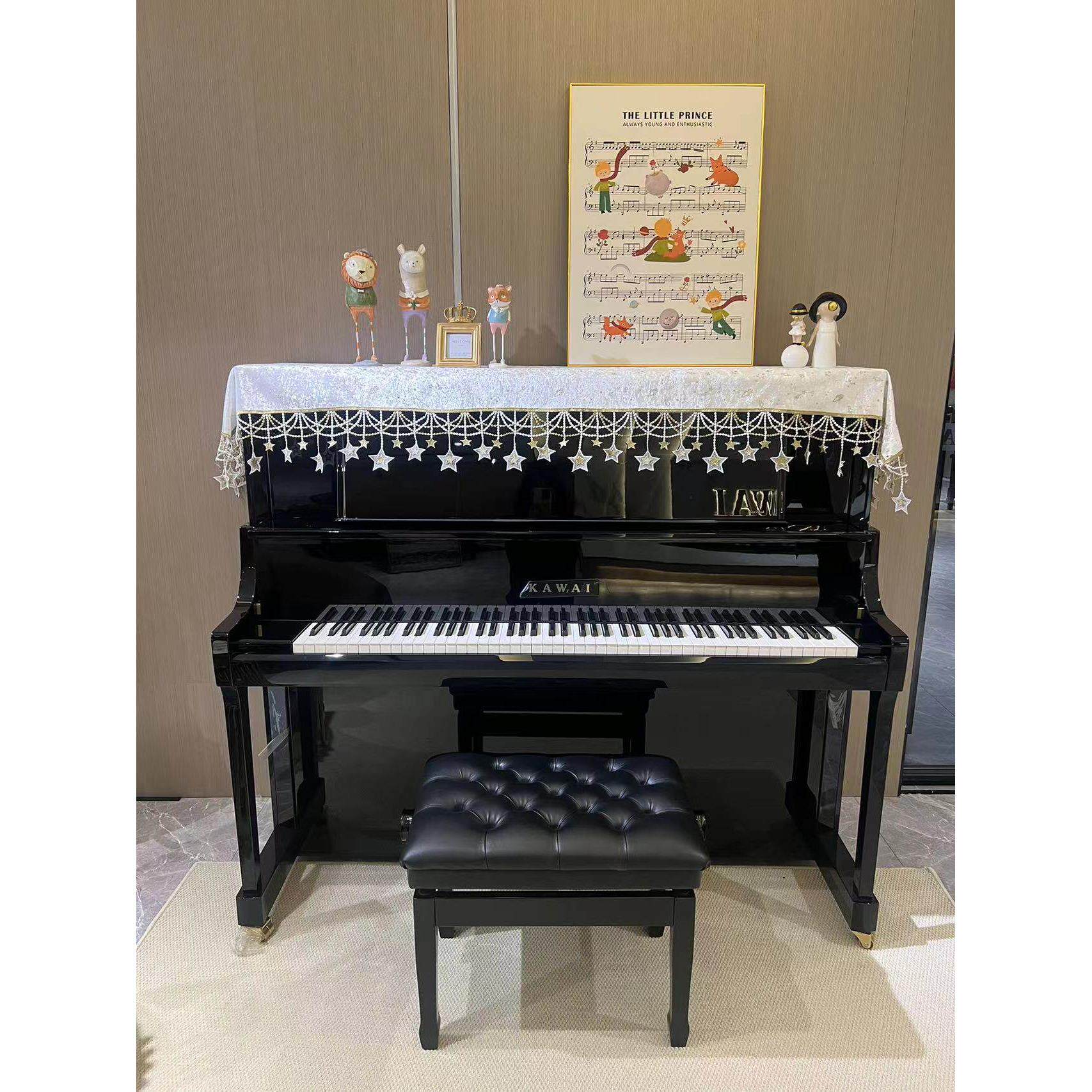 钢琴套钢琴防尘罩高级感钢琴罩轻奢盖布现代简约卡瓦依钢琴罩