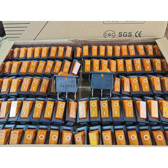 铭亮船型开关 多用锅电热锅开关 5000W 双银点 CQC认证 100个价
