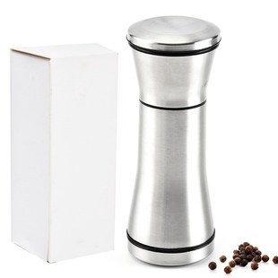 直供 不锈钢手动胡椒研磨器 家用花椒研磨器碾磨 调料瓶新款