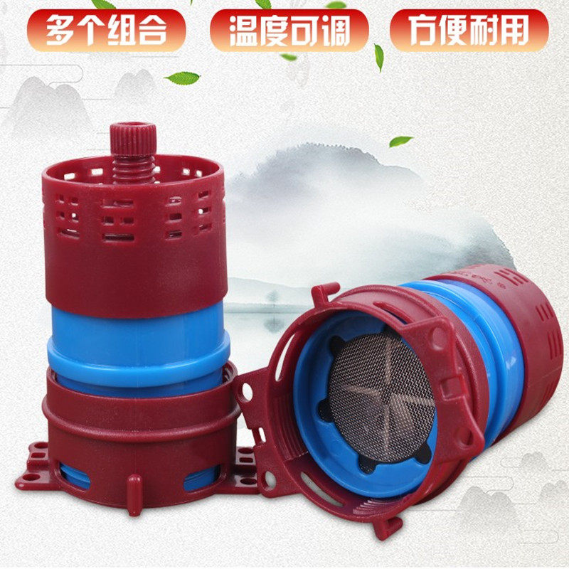 旋灸器 多功能温灸罐 可组合可调温度温灸器 艾柱 艾条美容院