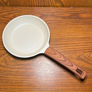 麦饭石14cm平底锅不粘锅煎锅家用小锅煎蛋煎牛排烙饼儿童辅食锅