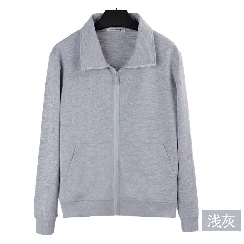 2023春季新款立领薄款卫衣宽松休闲0212大码女装纯棉开衫外套上衣