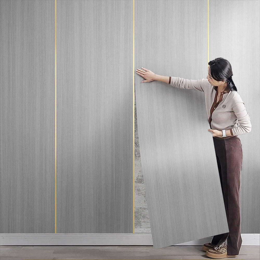 木纹pvc铝塑板墙贴自粘防水防潮墙纸背景墙壁改造遮丑墙面装饰板,家居饰品,软装墙贴,淘宝优惠券,粉丝福利购,淘宝优惠卷