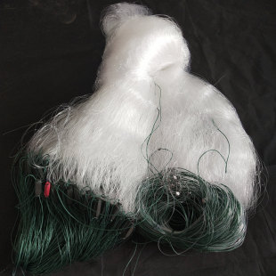 进口加粗丝甲鱼老鳖网0.25丝0.30丝0.40丝挂网捕鱼网粘网单层网