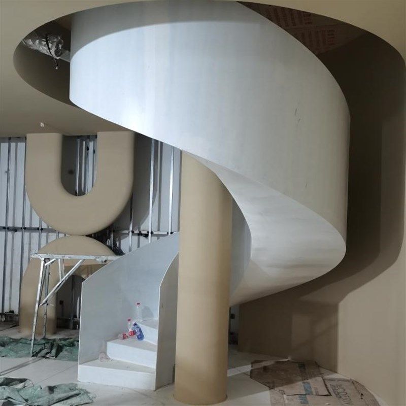 旋转钢板室内楼梯定制别墅酒店跃层钢制护栏弧形钢板楼梯北京厂家,全屋定制,整体楼梯,淘宝优惠券,粉丝福利购,淘宝优惠卷