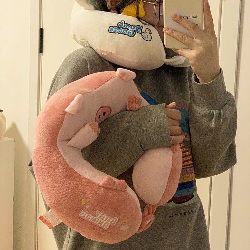 可爱旅行飞机护颈u型枕飞行卡通学生午睡脖子车载办公室头枕便携,床上用品,U型枕/便携枕,淘宝优惠券,粉丝福利购,淘宝优惠卷