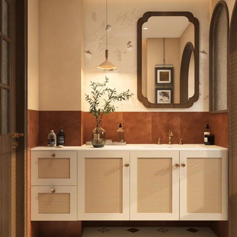 萧山浴室柜切角定制中古风厕所洗漱台复古洗手盆拐角洗面盆柜组合,家装主材,浴室柜组合,淘宝优惠券,粉丝福利购,淘宝优惠卷