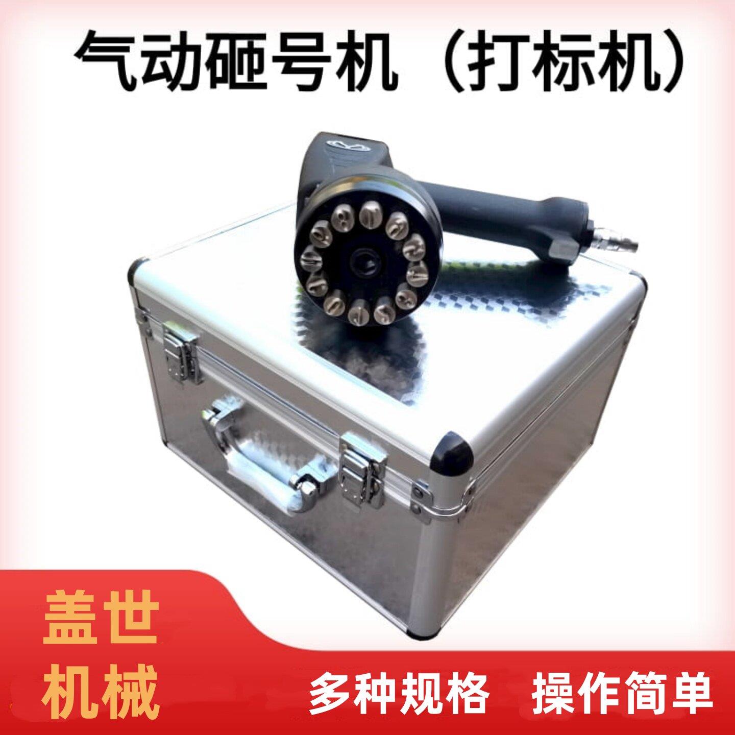 便携式手持气动砸号机 金属标牌打码机 可客制化盖世打号机