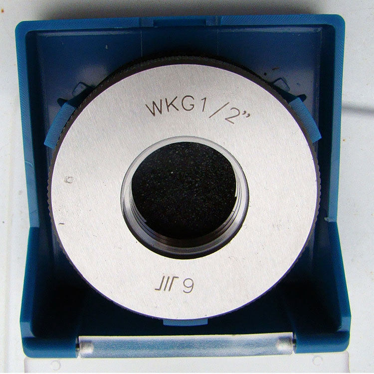 成量老标ZG环规川牌英制锥管螺纹量规密封管螺纹环规WKG1/4螺纹规