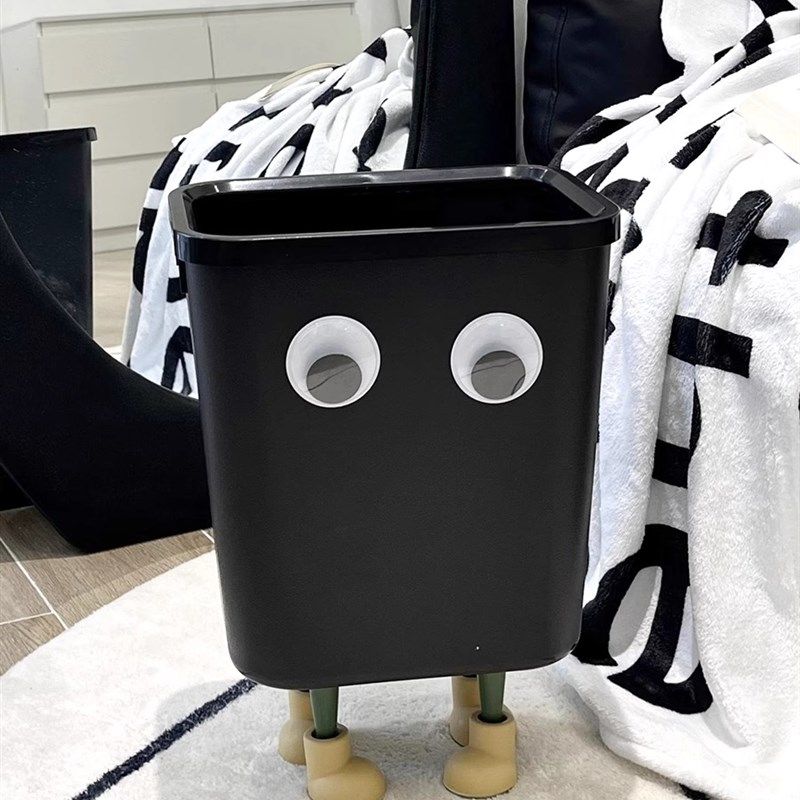 大眼睛垃圾桶网红客厅落地摆件艺术化妆室高颜值卧室高级感装饰品,家居饰品,落地摆件,淘宝优惠券,粉丝福利购,淘宝优惠卷