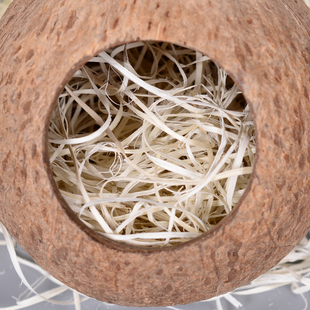 鹦鹉藤丝木屑垫料鸟用保暖繁殖箱孵蛋用品鸟窝填充刨花鸟笼配件