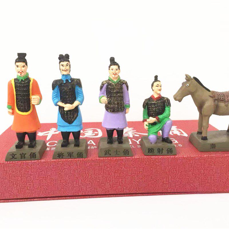 兵马俑工艺品摆件模型西安纪念品特色礼品送老外出国小礼物
