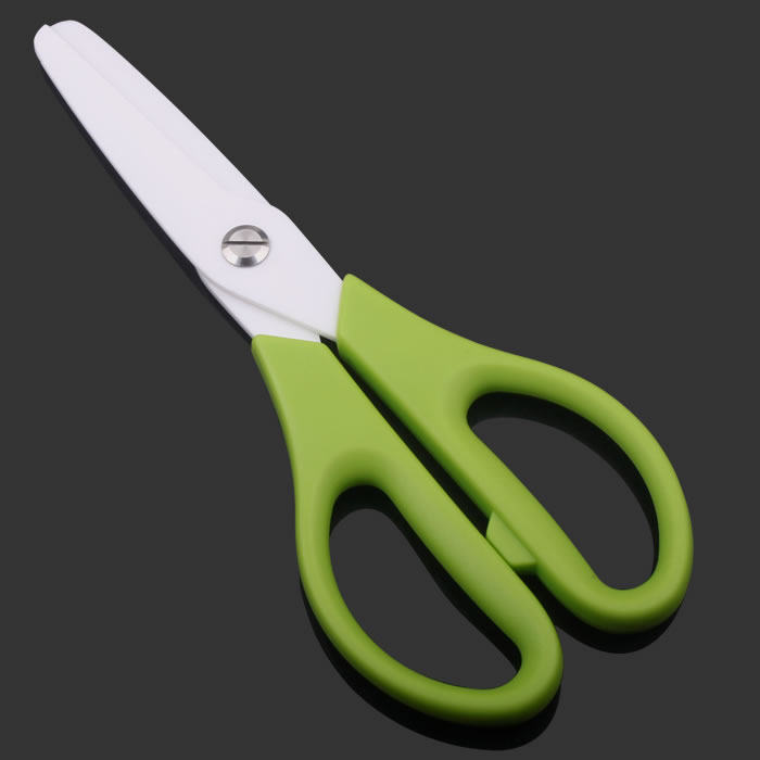 包邮陶瓷剪刀 婴儿宝宝儿童辅食剪刀 剪菜食物剪 厨房剪刀 大号款