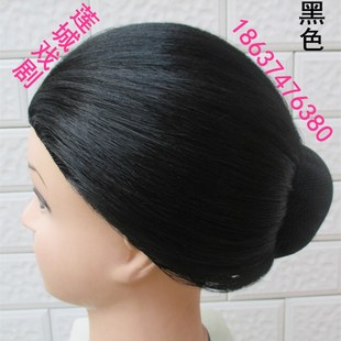 古装假发老太太假发李奶奶头套话剧演出假发老太婆花白发戏剧头饰