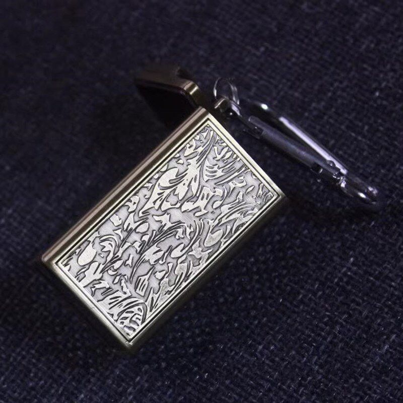 口袋式烟灰缸带盖金属烟灰盒日式车载便携式烟缸车内用装烟灰罐子