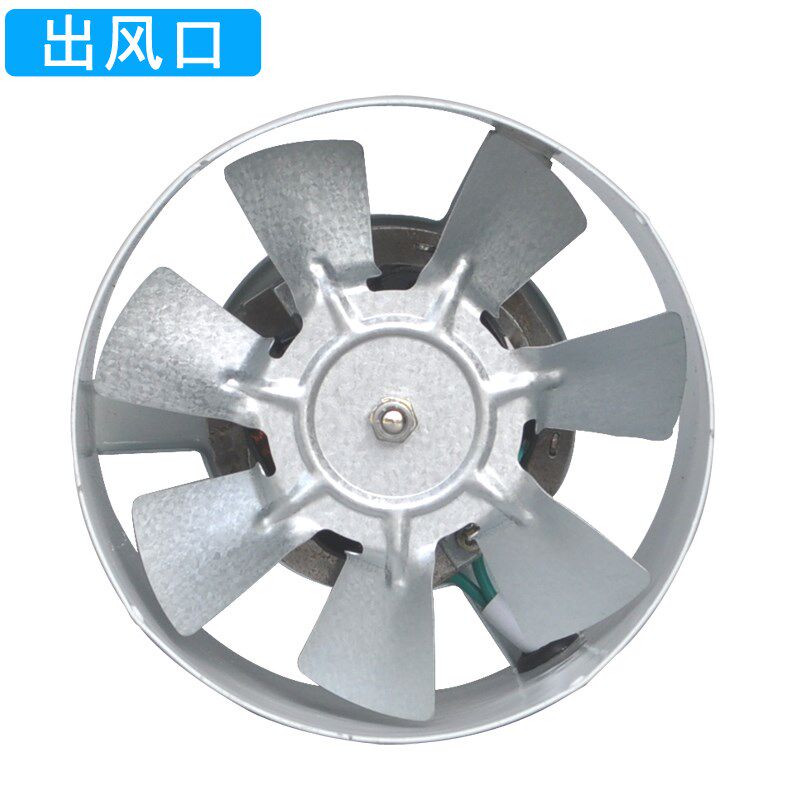 迪辉排风扇厨房排气扇卫生间10CM墙壁4寸管道风机换气扇100MM