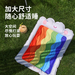 路可丝宠物冰垫彩虹冰窝夏天耐撕咬狗窝凉席猫咪睡垫夏季降温神器
