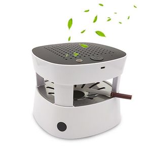 智能烟灰缸家用客厅吸烟神器净化除烟味防飞灰办公室陶瓷商用礼品