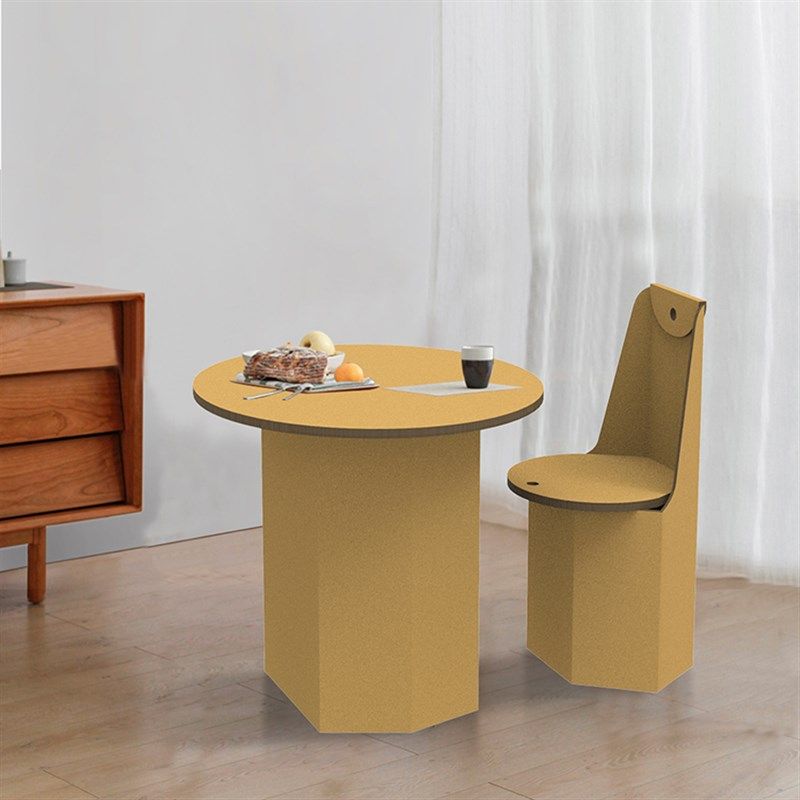 创意便携瓦楞纸学生宿舍展会办公室会议室咖啡馆图书馆折叠桌椅子,商业/办公家具,休闲椅/午休椅/骑马椅,淘宝优惠券,粉丝福利购,淘宝优惠卷
