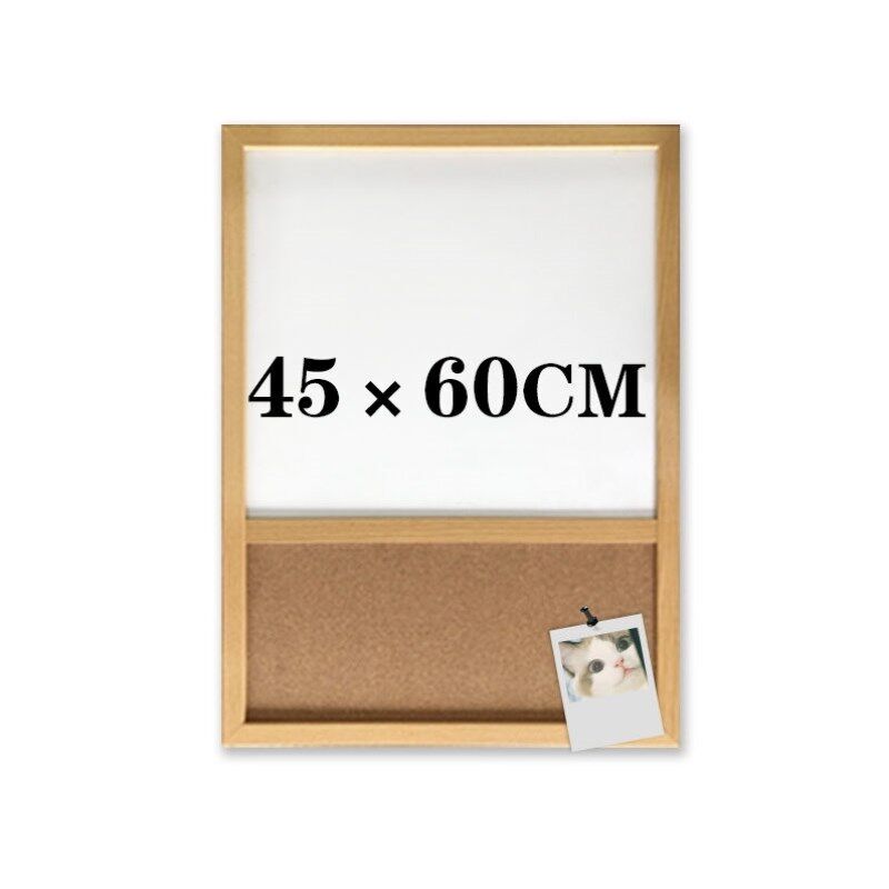比比牛软木板白板组合留言板45*60cm照片板展示墙家用办公装饰板,文具电教/文化用品/商务用品,白板,淘宝优惠券,粉丝福利购,淘宝优惠卷