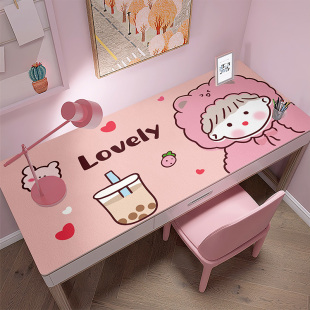 卡通学习书桌垫防水学生写字桌电脑桌布免洗书桌保护垫子桌面家用