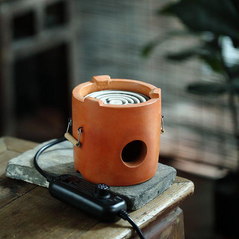 工夫茶电炭炉直筒两用炉副榜炉改电煮茶炉古朴电炉砂铫专用电炉,餐饮具,煮茶炉,淘宝优惠券,粉丝福利购,淘宝优惠卷