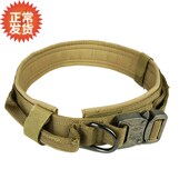 狗狗项圈中大型犬德牧训狗拴狗遛狗颈脖圈马犬金毛犬战术项圈脖套