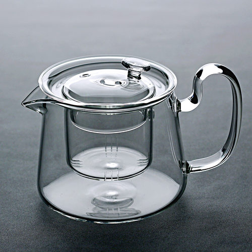 耐热加厚全玻璃泡茶壶 迷你煮泡茶器 电陶炉耐高温可加热功夫茶具