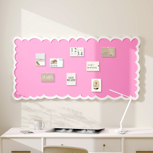 毛毡板毛毡墙贴照片墙背景板组合相框卧室墙面装饰创意高级感软木