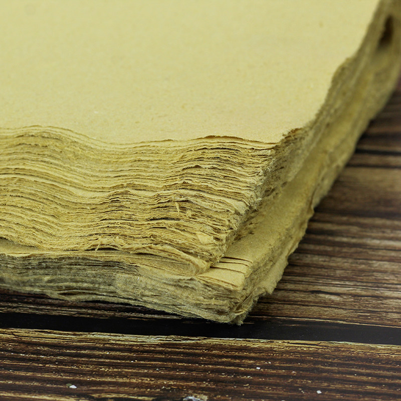 富阳纯手工毛边纸 加厚书法练习纸 无格元书纸 半生熟蔡伦纸80张,文具电教/文化用品/商务用品,毛边纸,淘宝优惠券,粉丝福利购,淘宝优惠卷