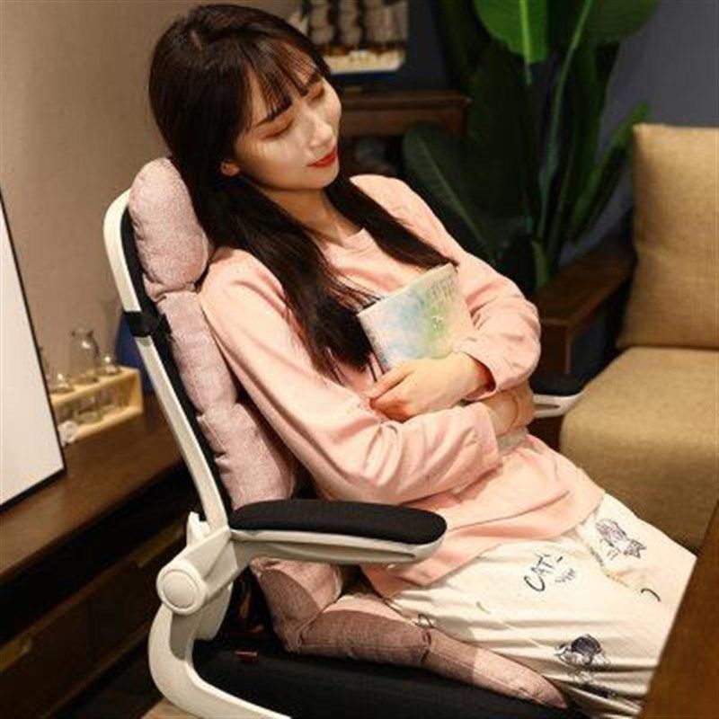 夏季亚麻冰藤连体坐垫办公室久坐椅垫沙发透气座垫板凳靠背垫子,居家布艺,椅垫,淘宝优惠券,粉丝福利购,淘宝优惠卷