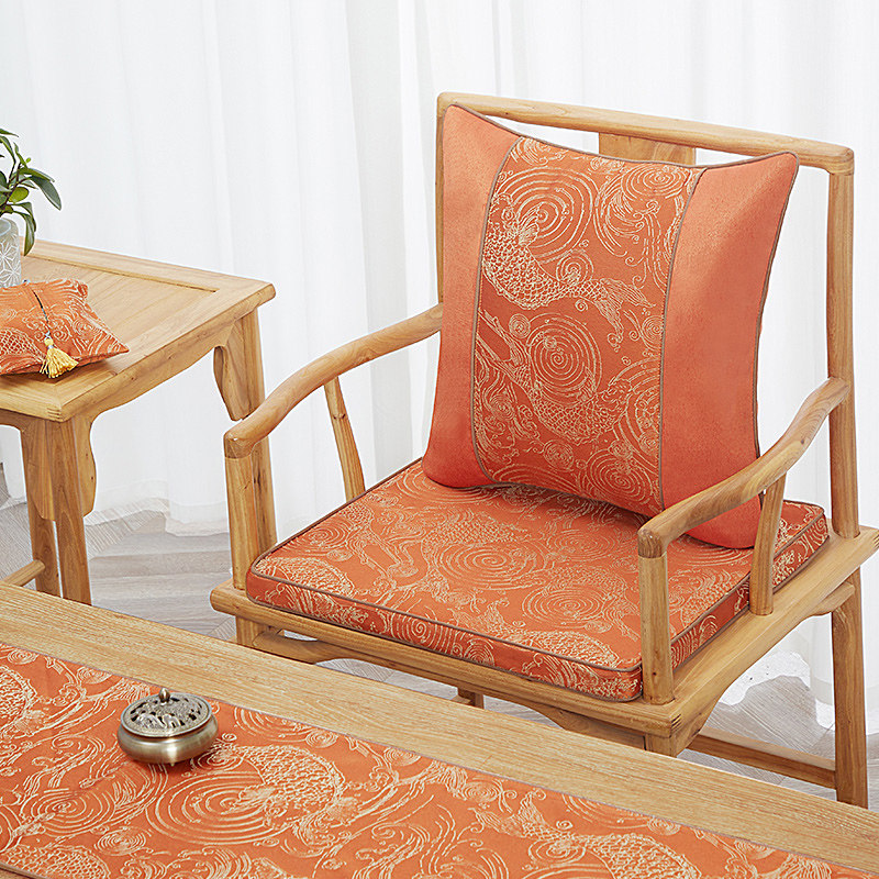 中式椰棕坐垫年年有余硬座垫天然棕榈椅垫圈椅太师椅子垫定制,居家布艺,椅垫,淘宝优惠券,粉丝福利购,淘宝优惠卷