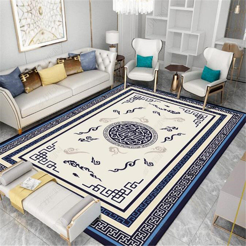 国潮新中式仿古地毯客厅茶几毯卧室床边毯轻奢皇室龙纹茶桌红色垫,居家布艺,地毯,淘宝优惠券,粉丝福利购,淘宝优惠卷