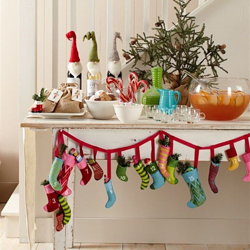 24只圣诞羊毛圣诞袜圣诞装饰品手工艺品配一只束口袋圣诞袜,节庆用品/礼品,圣诞装饰品,淘宝优惠券,粉丝福利购,淘宝优惠卷
