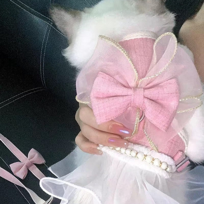 猫咪牵引绳仙女背心式胸背带外出猫咪专用栓猫链子防挣脱溜猫绳子,宠物/宠物食品及用品,猫牵引绳,淘宝优惠券,粉丝福利购,淘宝优惠卷