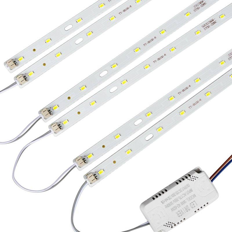 吸顶灯长条改造灯板条形超亮家用客厅室内灯源LED灯条灯芯通用型,家装灯饰光源,LED球泡灯,淘宝优惠券,粉丝福利购,淘宝优惠卷