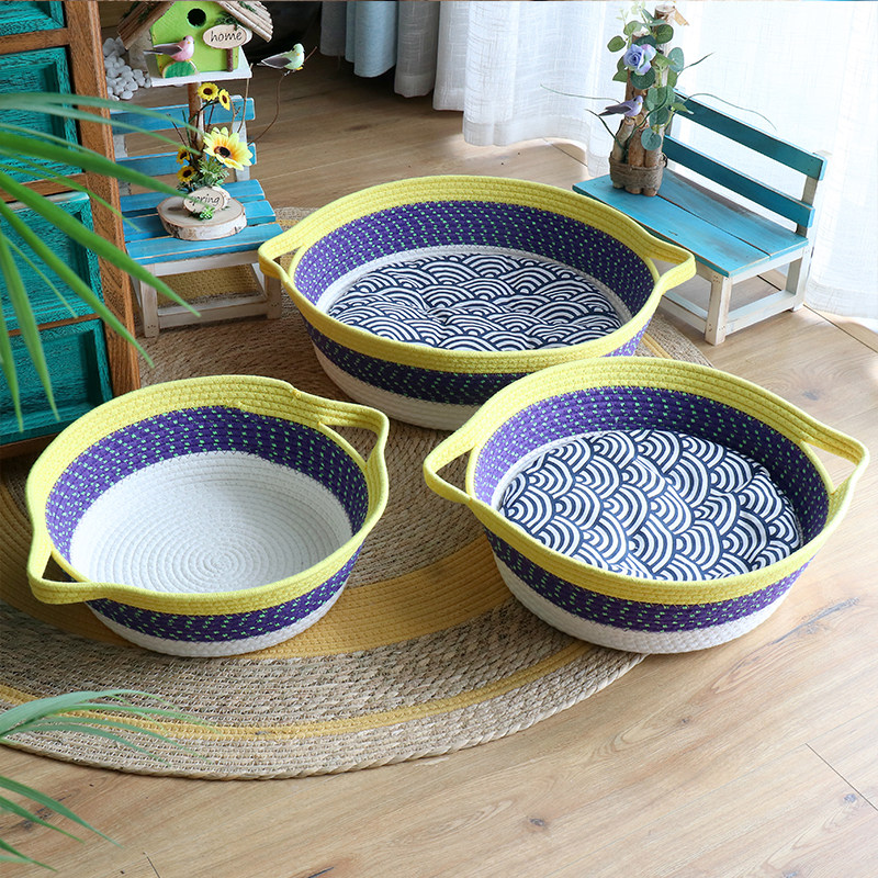 冬季猫窝四季通用网红藤编编织宠物窝猫抓板保暖狗窝猫咪用品耐磨,宠物/宠物食品及用品,猫窝/屋/帐篷/沙发,淘宝优惠券,粉丝福利购,淘宝优惠卷