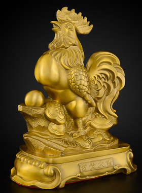 黄铜十二生肖摆件全套本命年鼠牛虎兔龙蛇马羊猴鸡狗猪三合大号