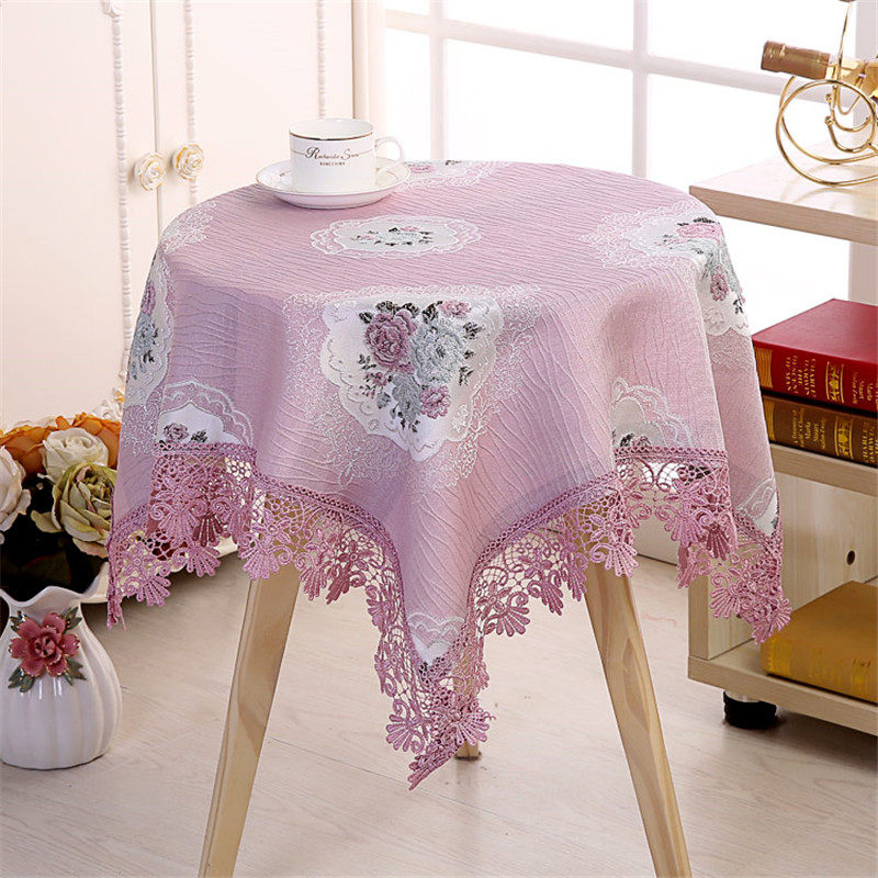 台布布艺正长方形桌布茶几餐桌垫小圆桌盖布欧式客厅通用防尘盖巾,居家布艺,桌布,淘宝优惠券,粉丝福利购,淘宝优惠卷
