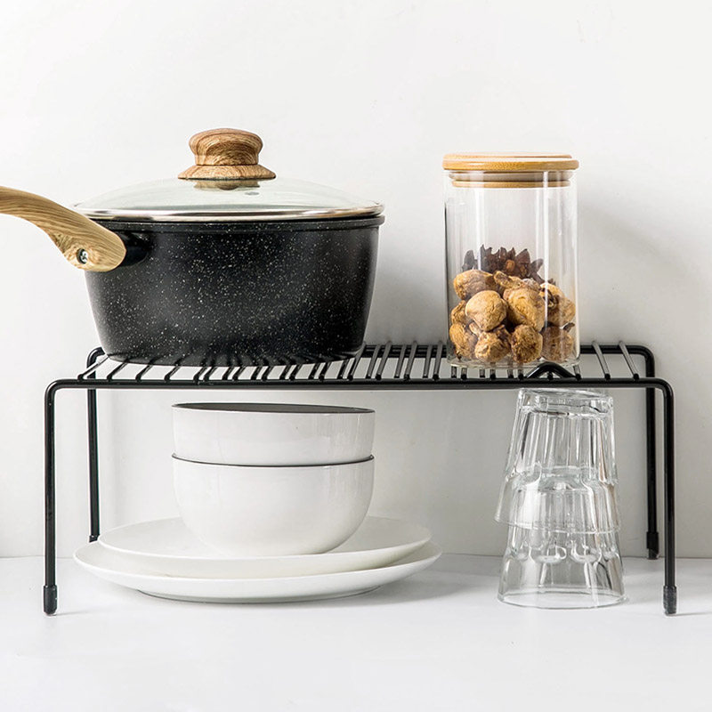 居家家铁艺可伸缩置物架橱柜碗碟架橱柜下厨具收纳架厨房调味料架,厨房/烹饪用具,厨房置物架/置物柜/角架,淘宝优惠券,粉丝福利购,淘宝优惠卷